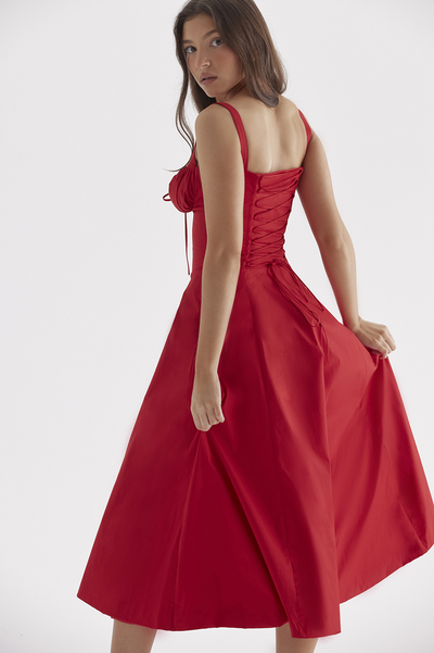 Corset Midi Dress - Selena