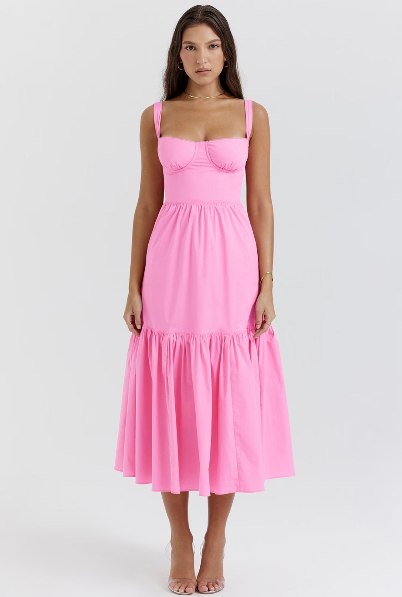 Floral Midi Dress - Marielle