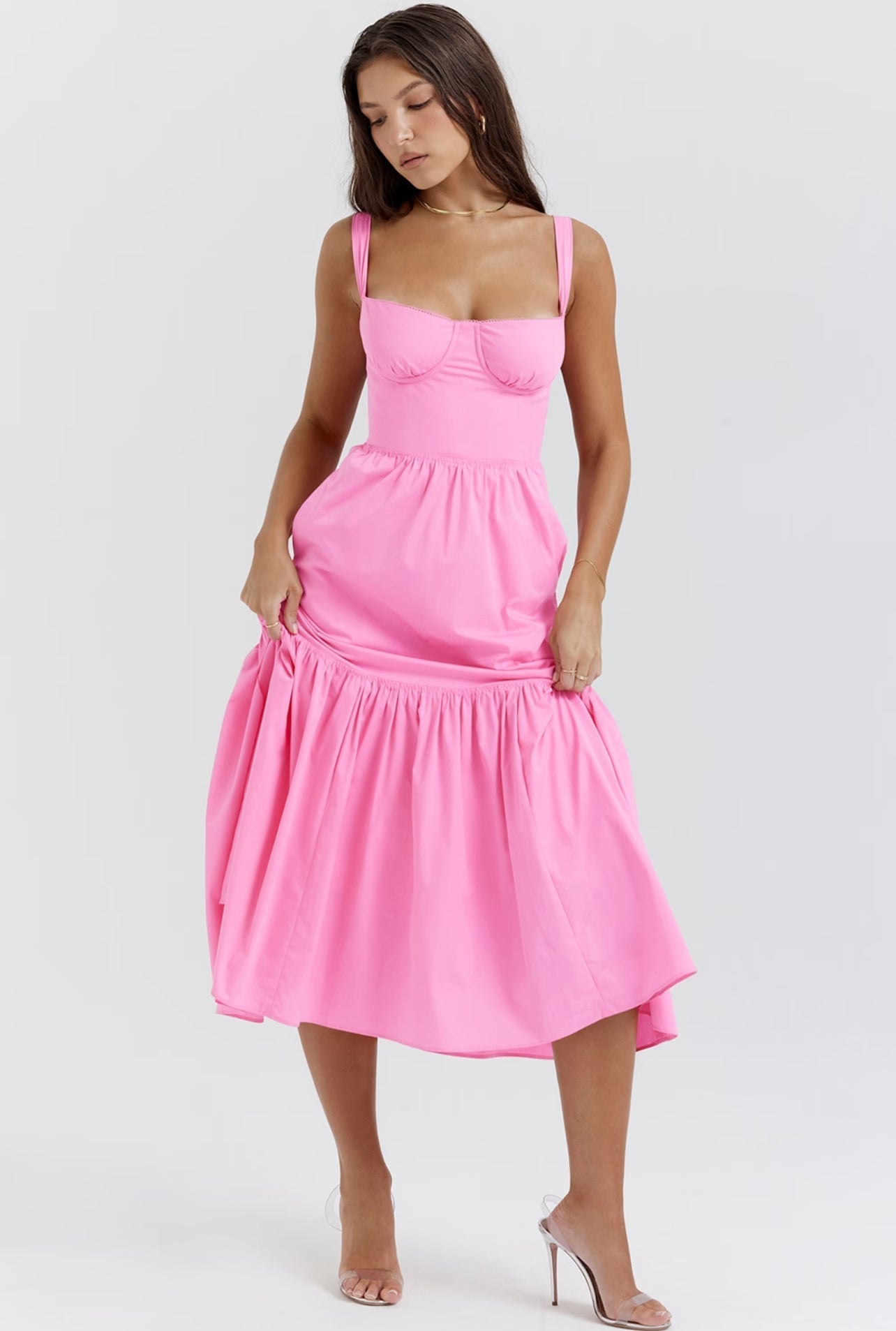 Floral Midi Dress - Marielle