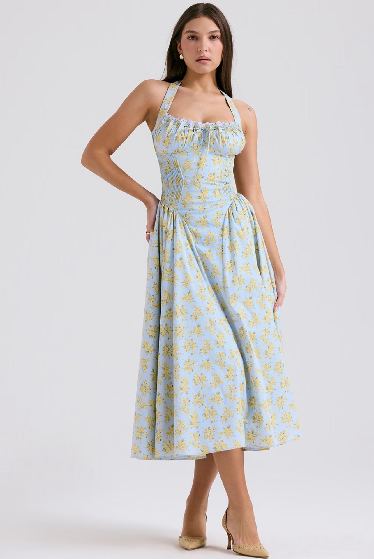 Floral Midi Dress