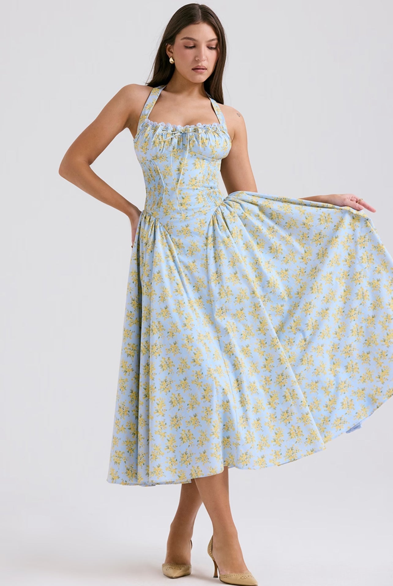 Floral Midi Dress