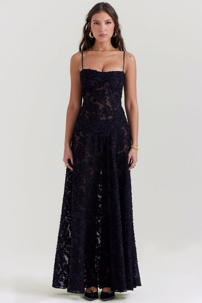 Lace Maxi Dress - Elina