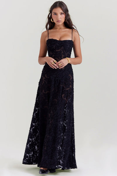 Lace Maxi Dress - Elina