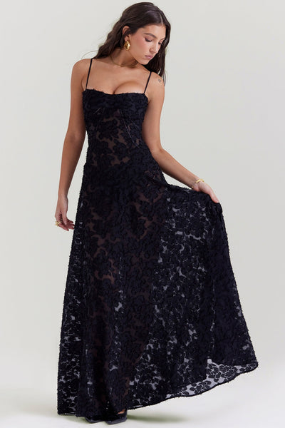 Lace Maxi Dress - Elina