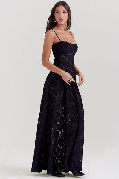 Lace Maxi Dress - Elina