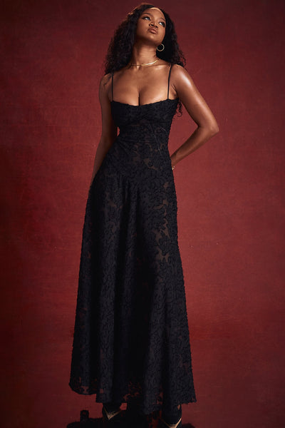 Lace Maxi Dress - Elina
