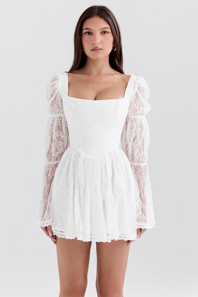 Evangeline | Lace Mini Dress