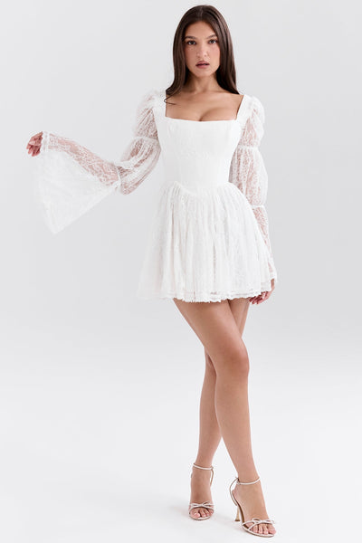 Evangeline - Lace Mini Dress