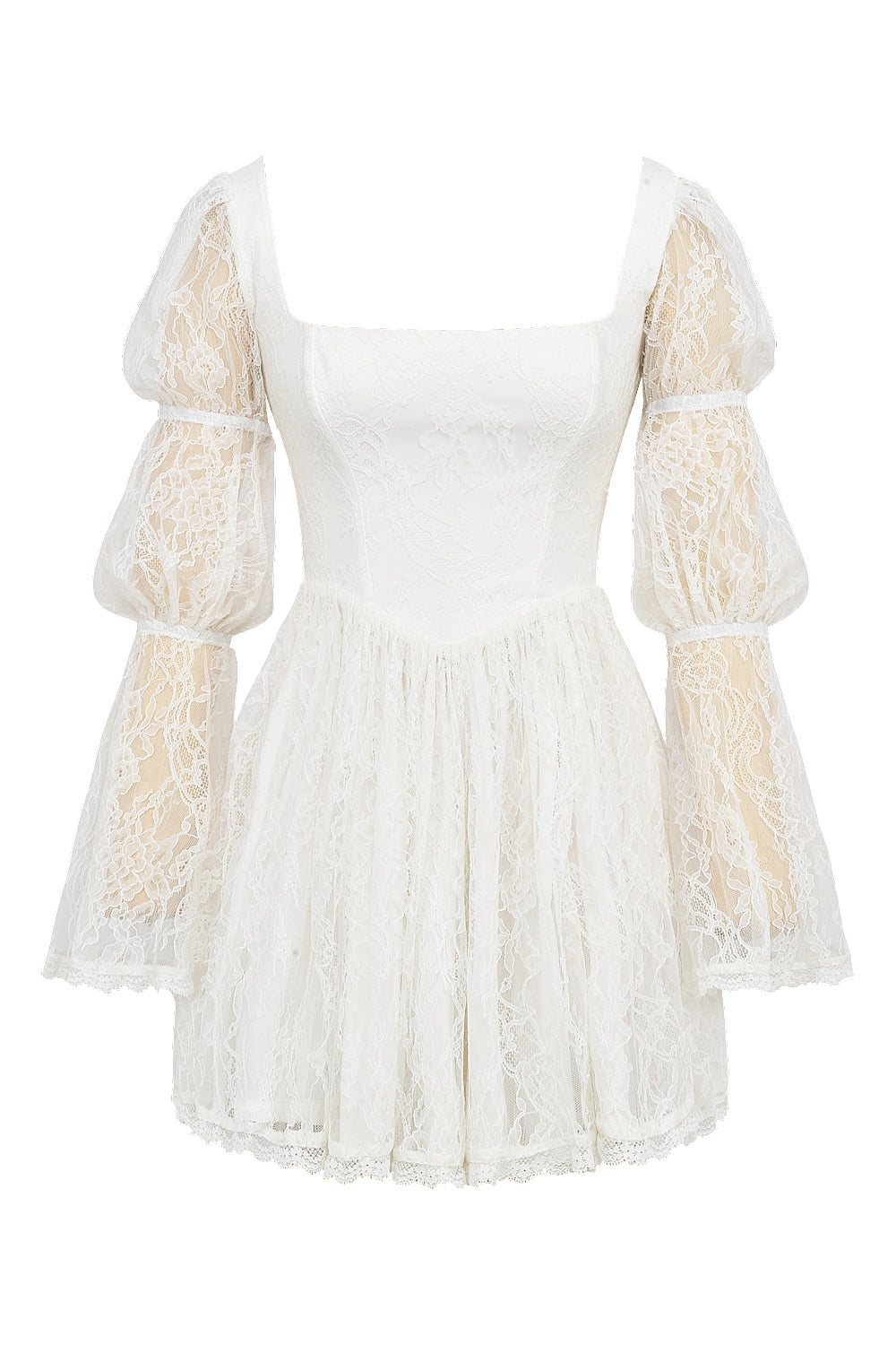 Evangeline - Lace Mini Dress