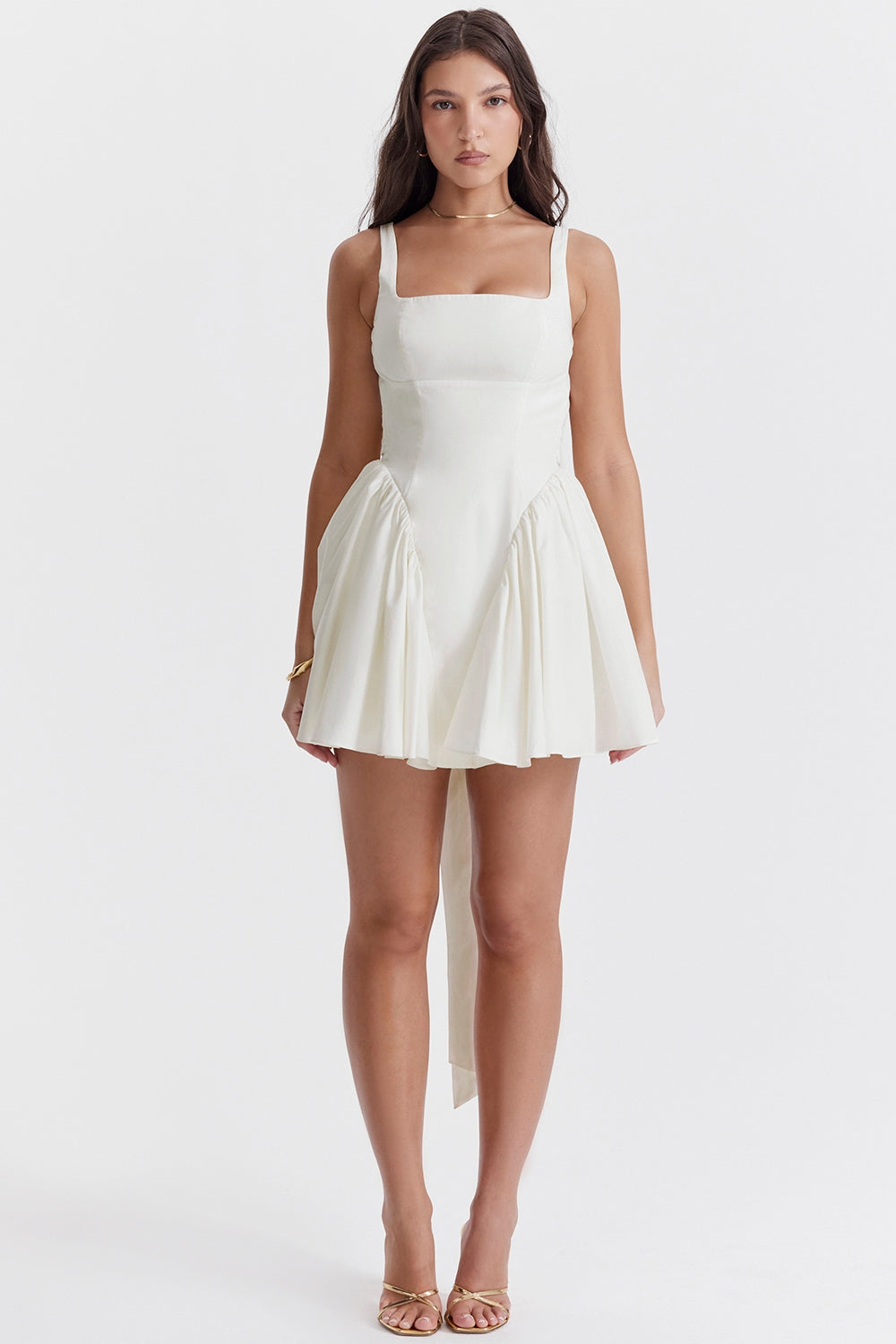Mini Dress - Bow Detail