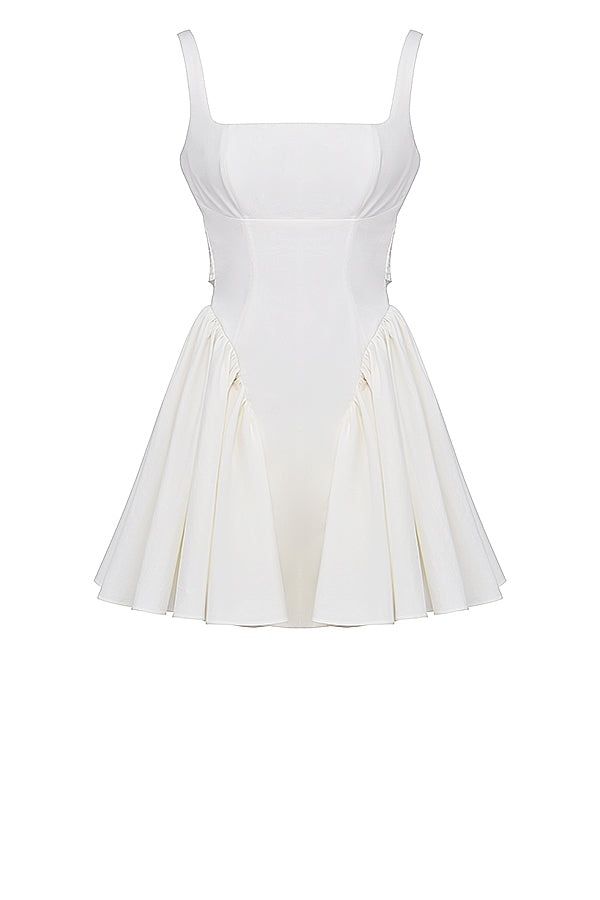 Mini Dress - Bow Detail