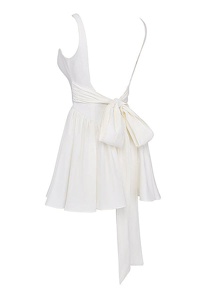 Mini Dress - Bow Detail