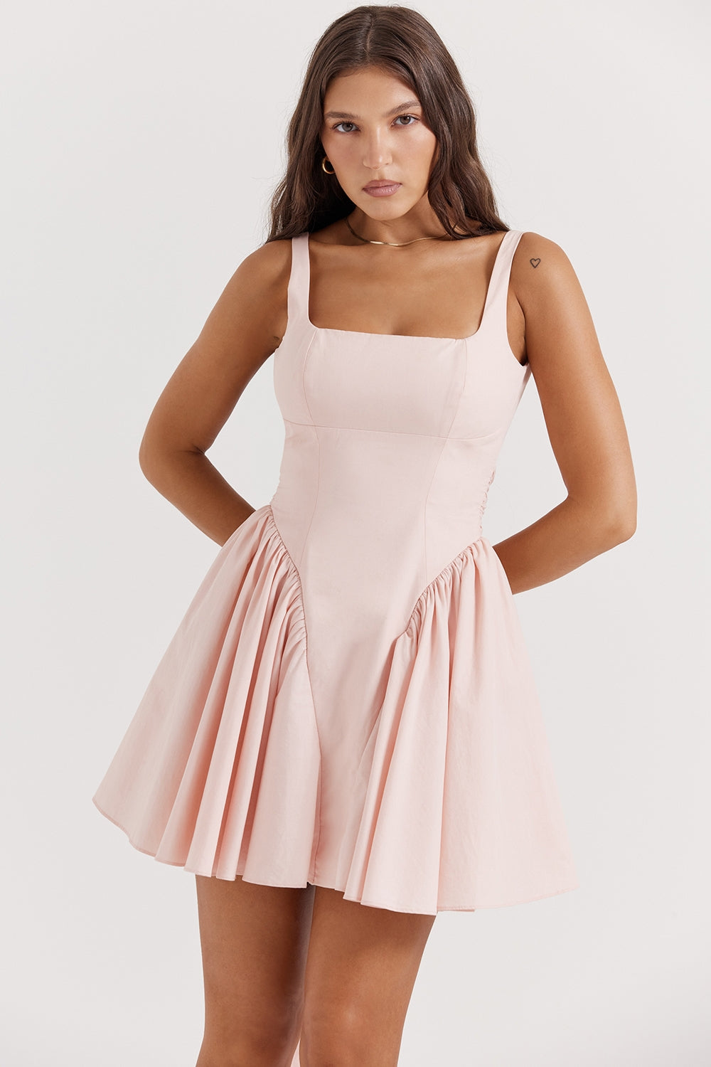 Mini Dress - Bow Detail