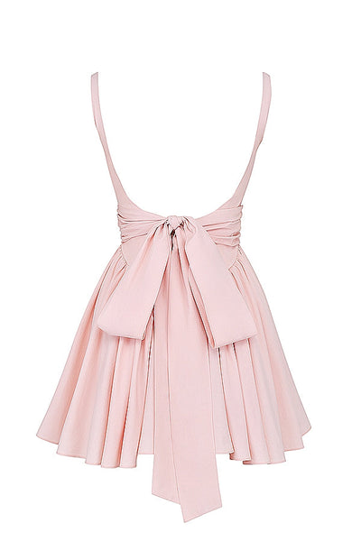 Mini Dress - Bow Detail