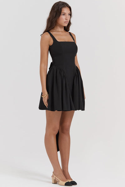 Mini Dress - Bow Detail