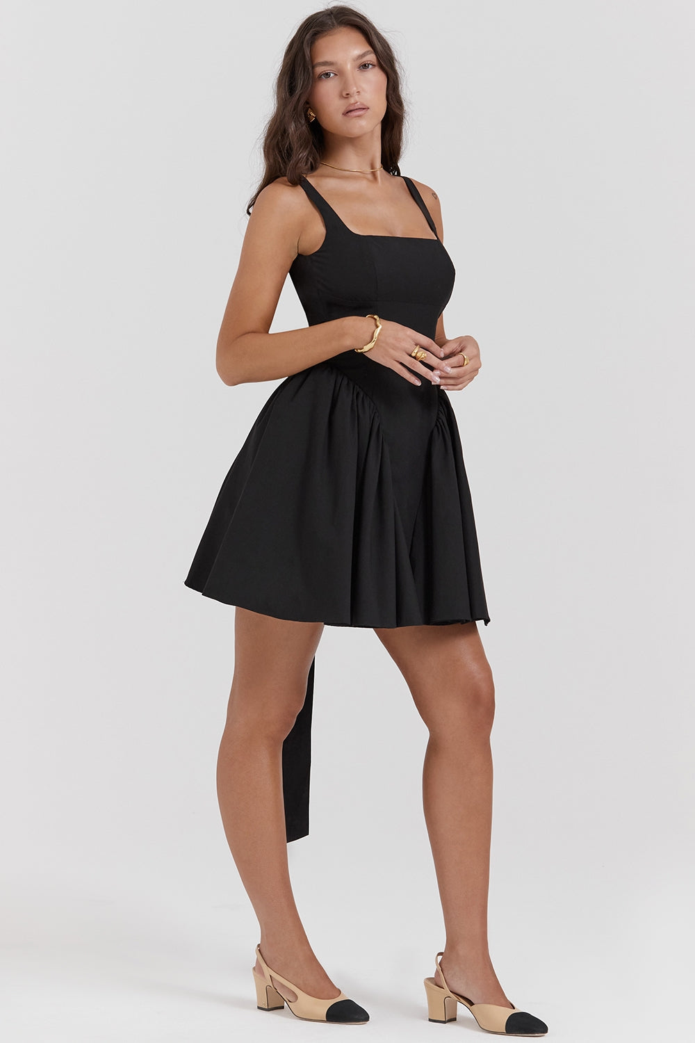 Mini Dress - Bow Detail