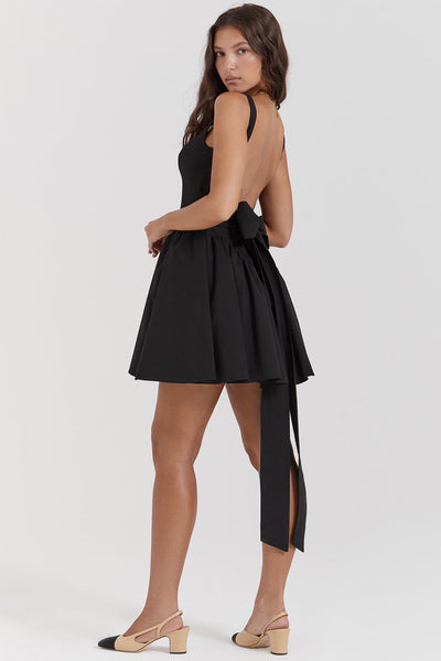 Mini Dress - Bow Detail