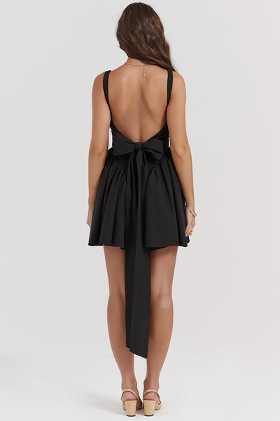 Mini Dress - Bow Detail