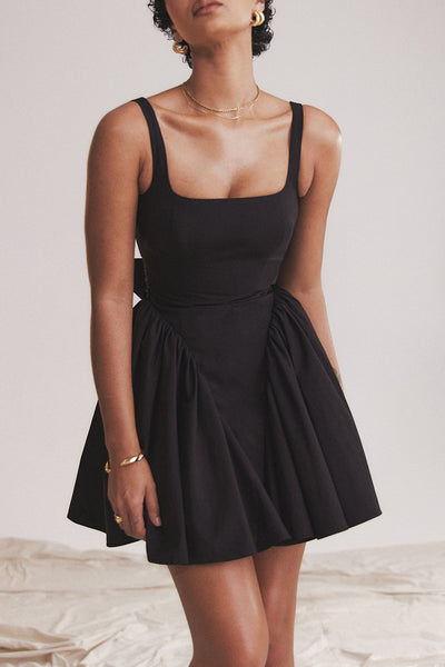 Mini Dress - Bow Detail