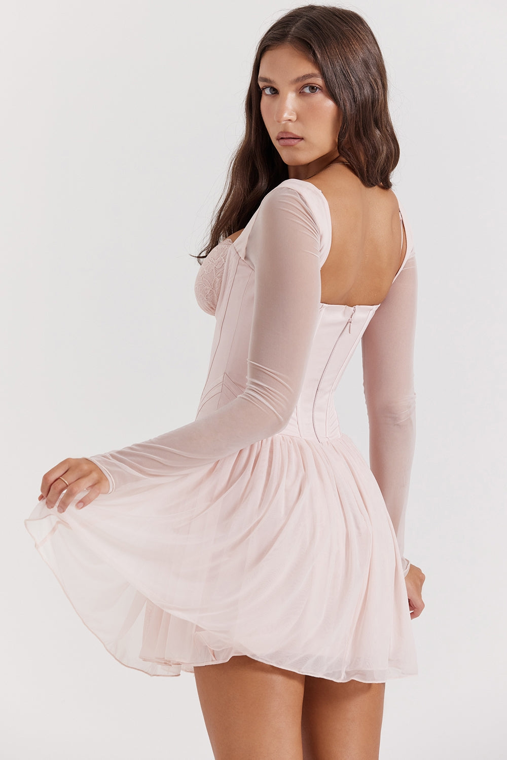 Elena | Frill Mini Dress