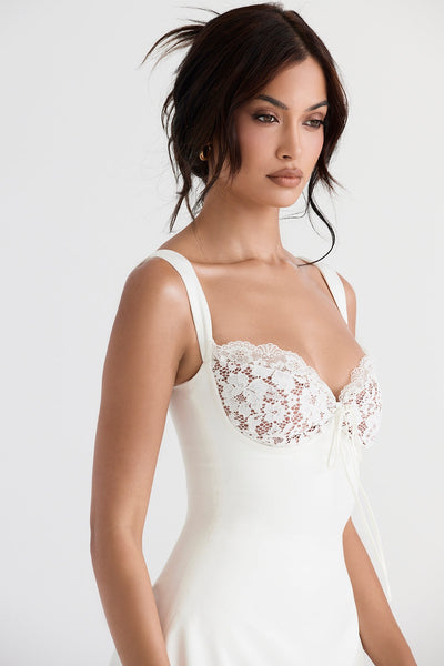 Isabelle | Lace Mini Dress