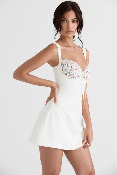 Isabelle | Lace Mini Dress