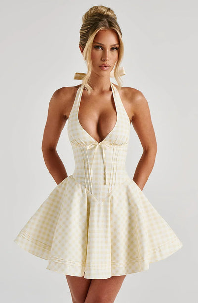 Halter Mini Dress
