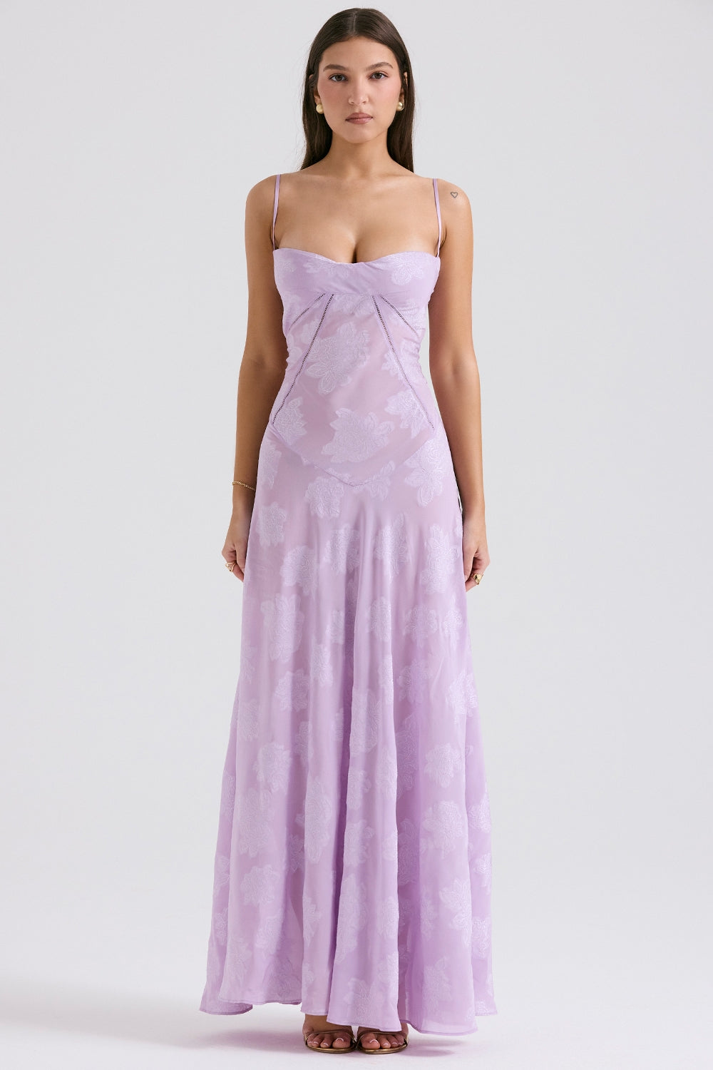 Lace Maxi Dress - Elina