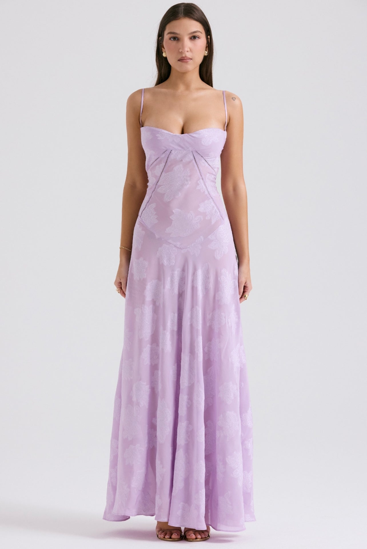 Lace Maxi Dress - Elina