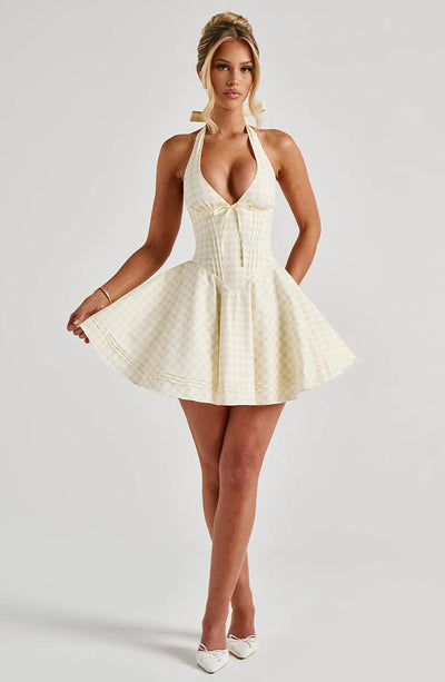 Halter Mini Dress