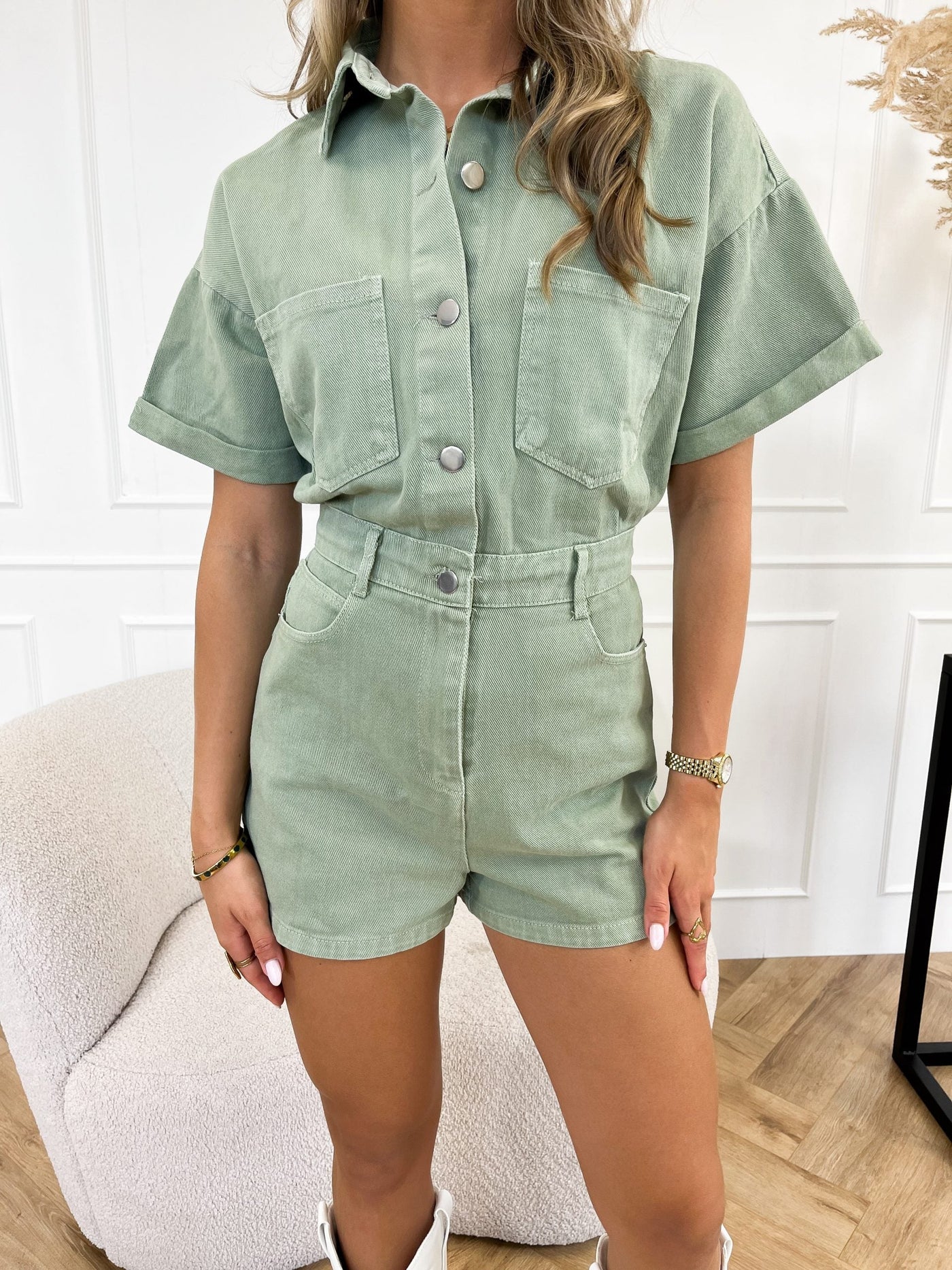 Eugenia | Denim Jumpsuit