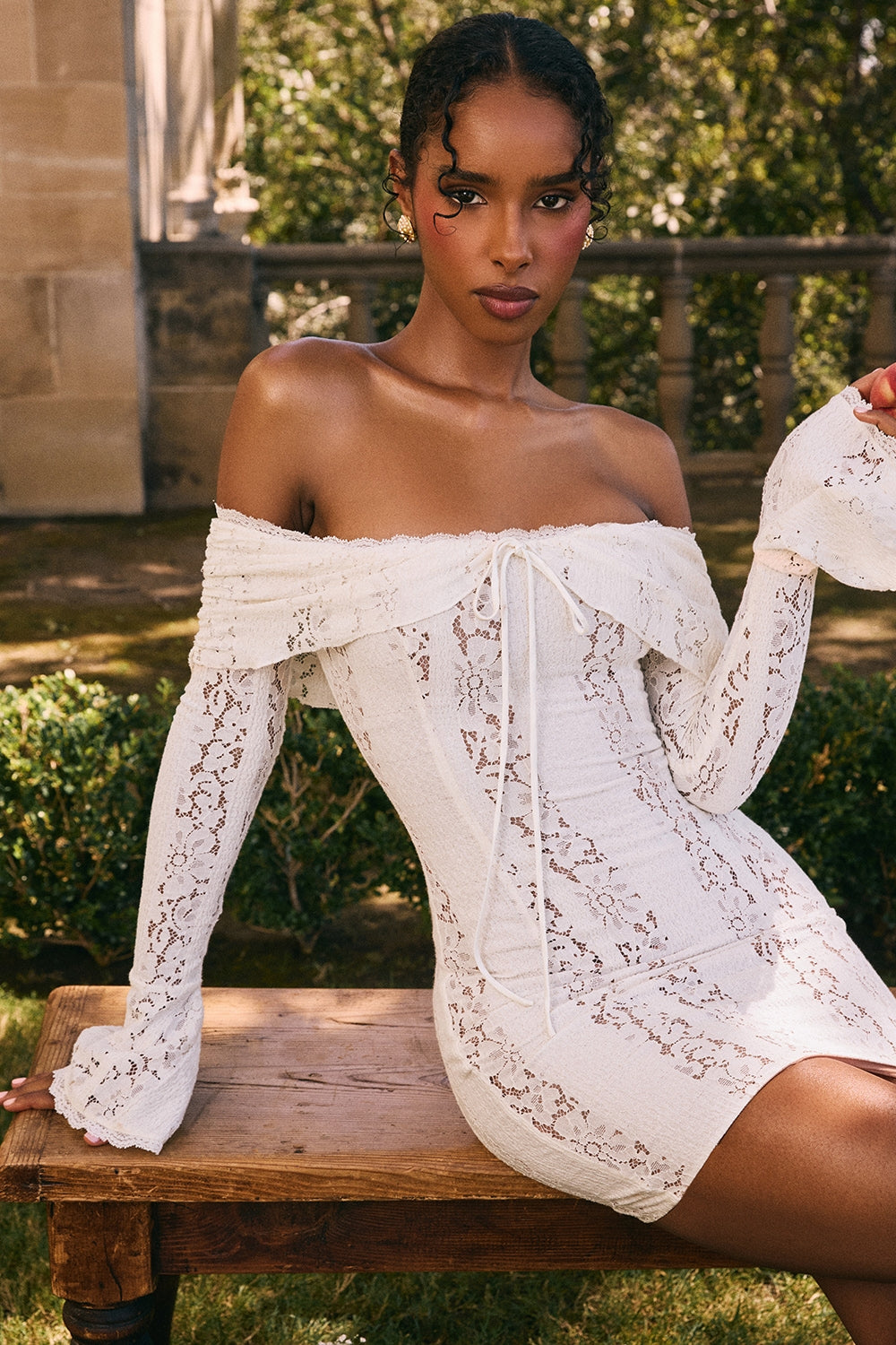Sonya | Lace Mini Dress