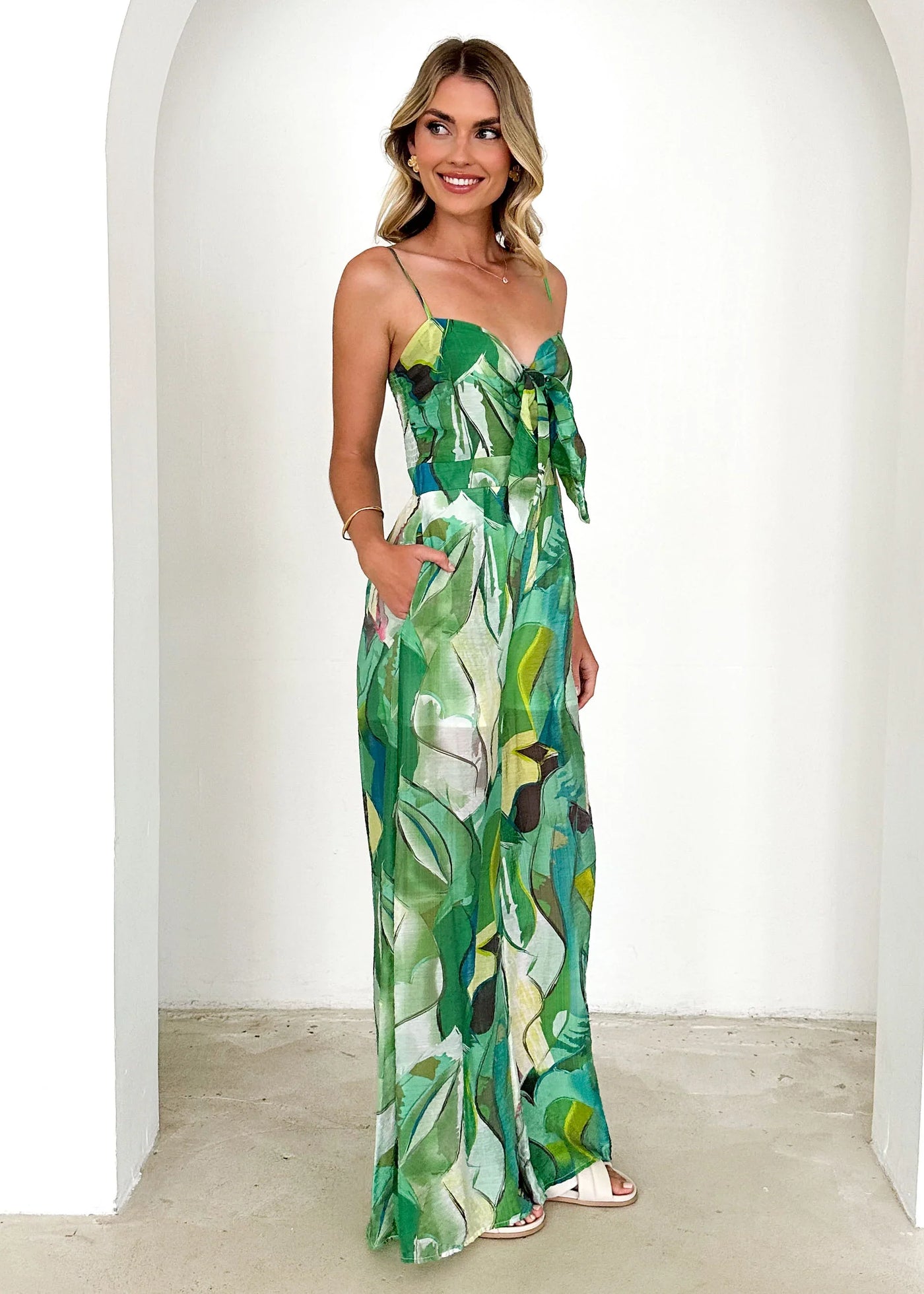 Hera | Abstract Jumpsuit