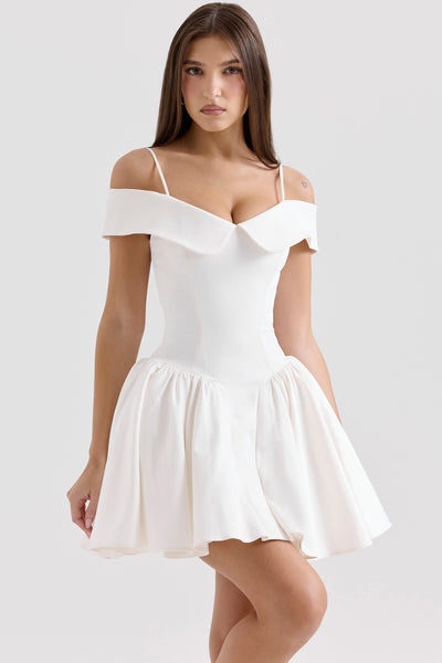 Off-Shoulder Mini Dress