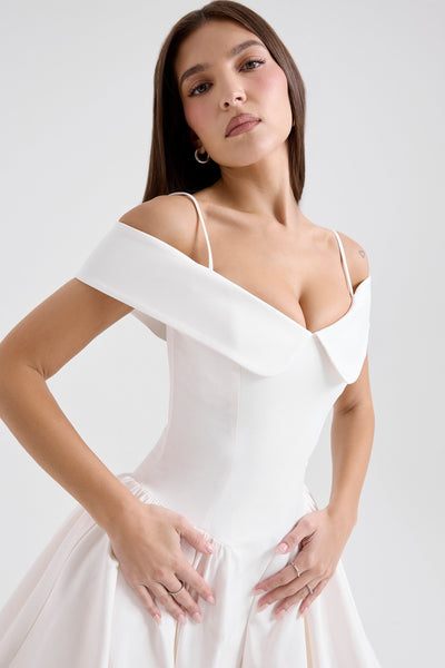 Off-Shoulder Mini Dress