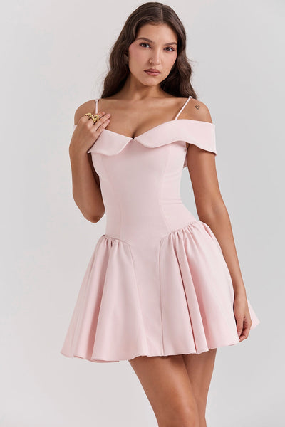 Off-Shoulder Mini Dress