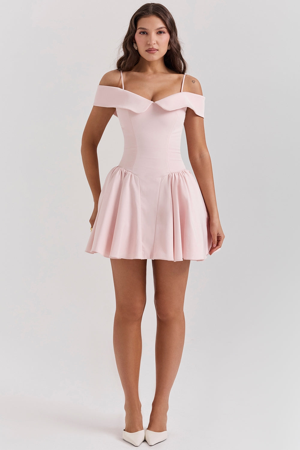 Off-Shoulder Mini Dress