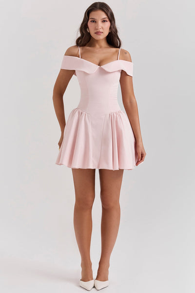 Off-Shoulder Mini Dress