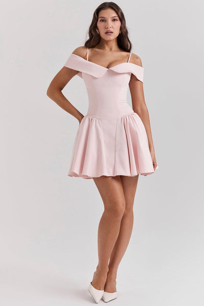 Off-Shoulder Mini Dress