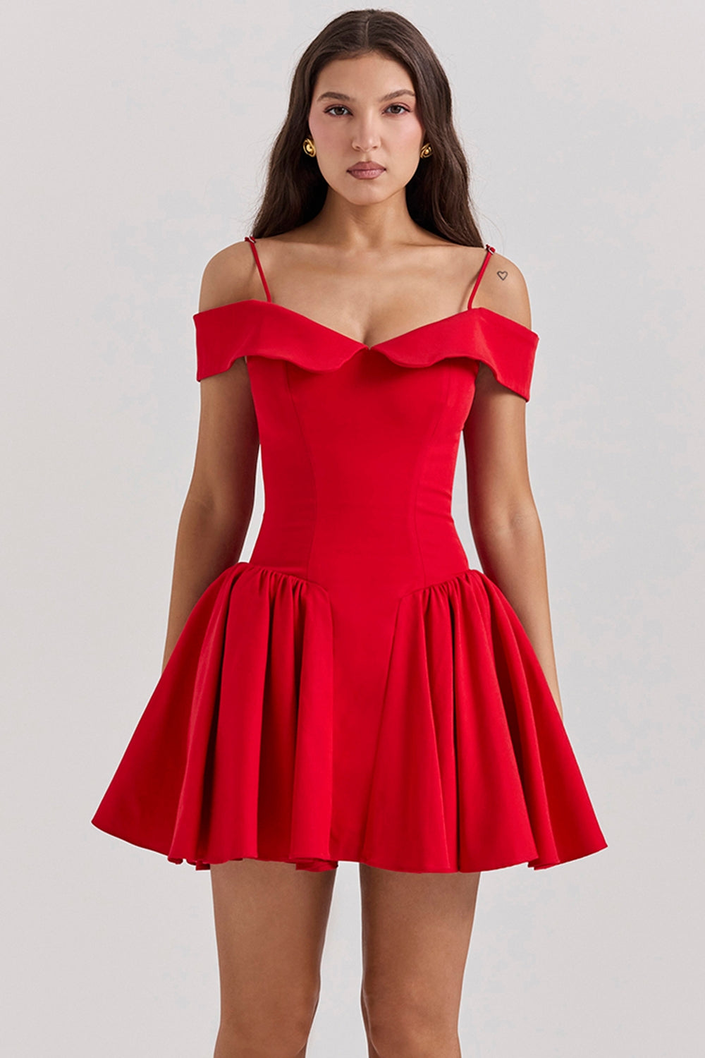 Off-Shoulder Mini Dress