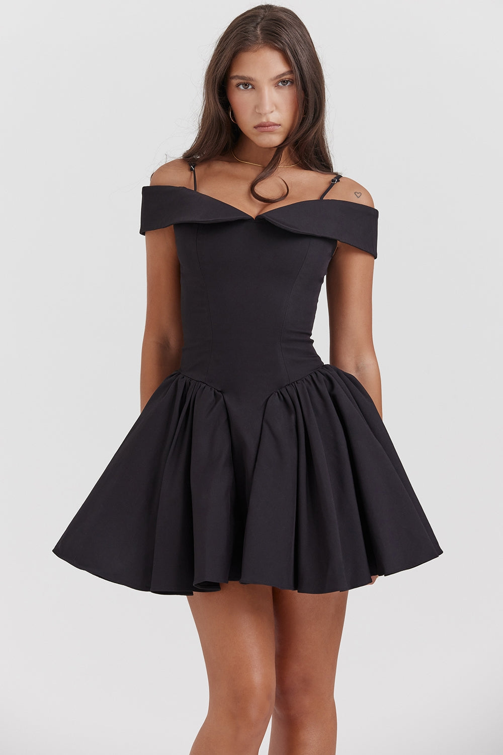 Off-Shoulder Mini Dress