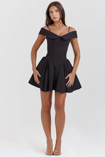 Off-Shoulder Mini Dress