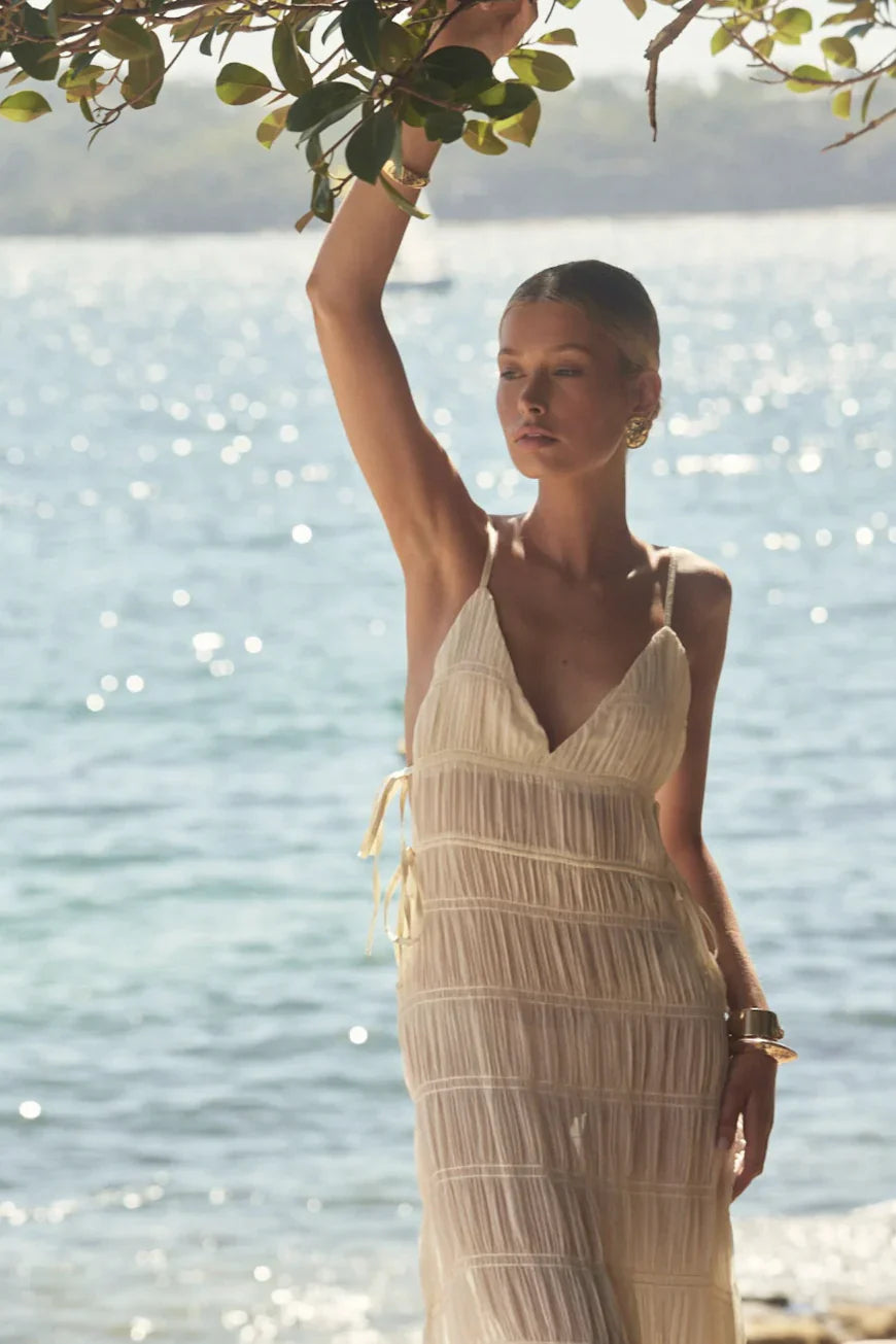 Smocked Maxi Dress