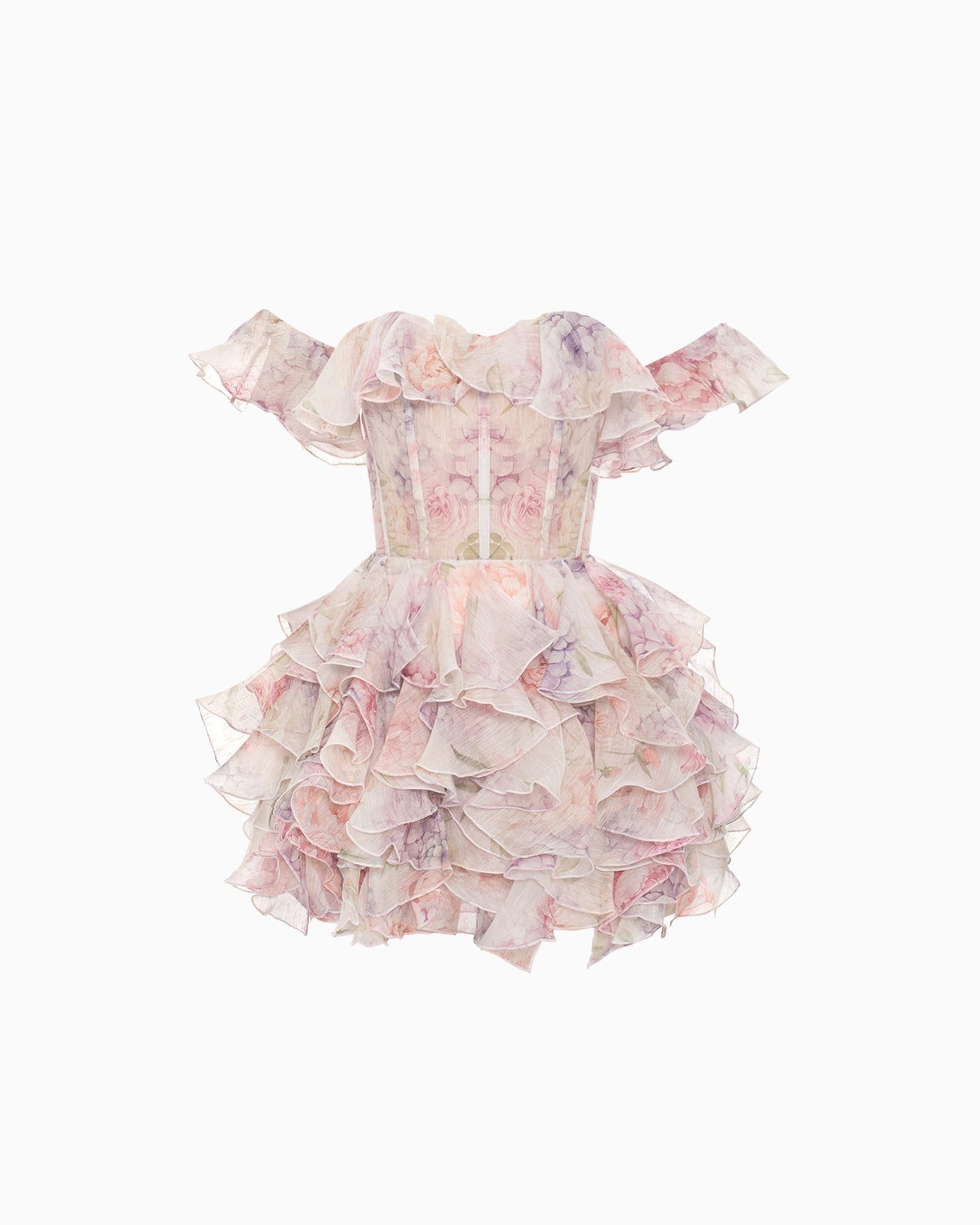 Rosette Mini Dress - Liana