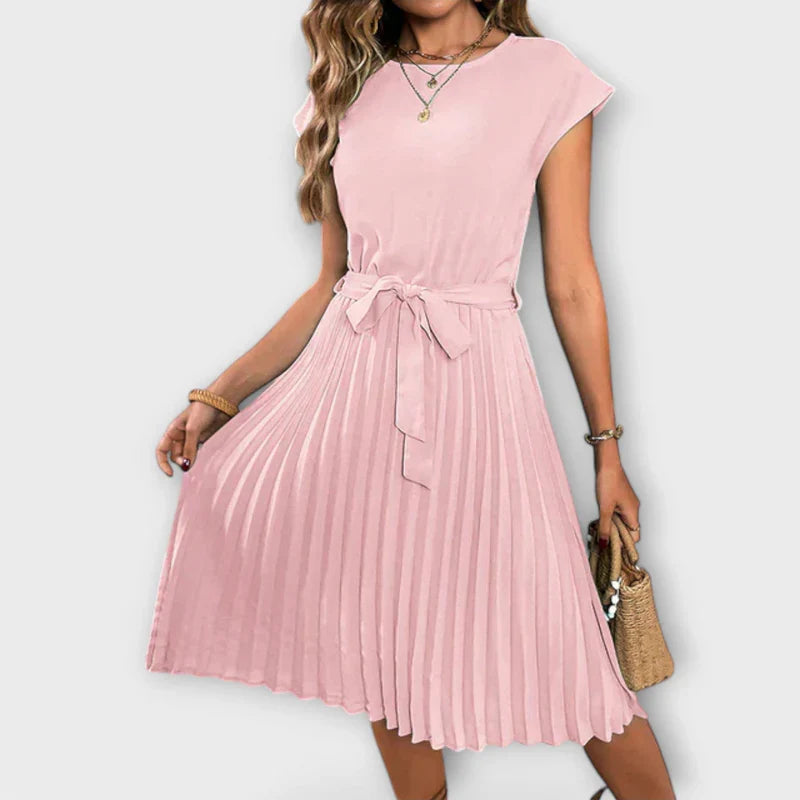 Claire - Pleated Mini Dress