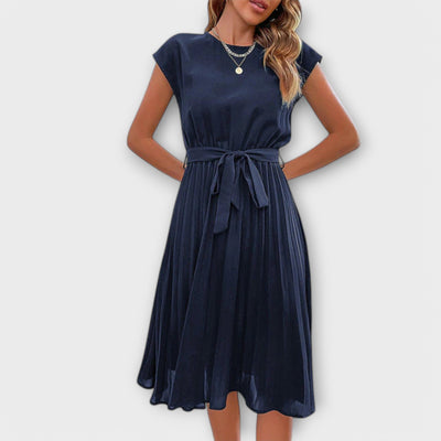 Claire - Pleated Mini Dress