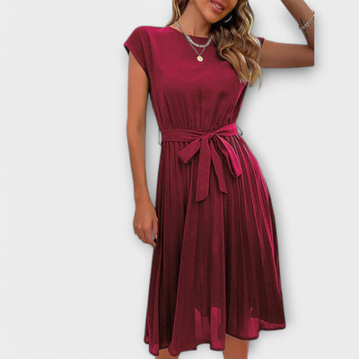 Claire - Pleated Mini Dress