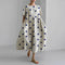 White Polka Dot Blue