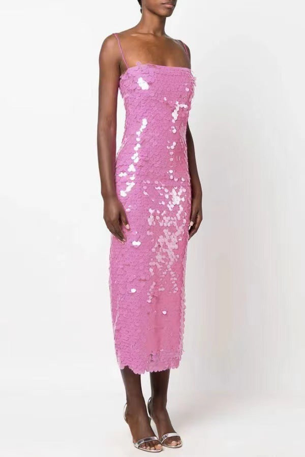 Vaenora | Sequins Midi Dress