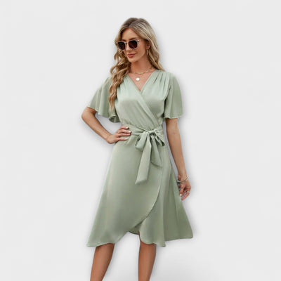 V-Neck Summer Dress - Delphine